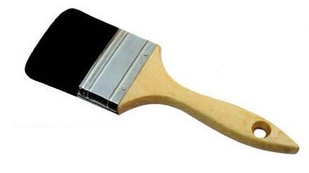 Πινέλο βαφής με μαύρη χοντρή τρίχα 2&quot; 3&quot; 4&quot; OEM