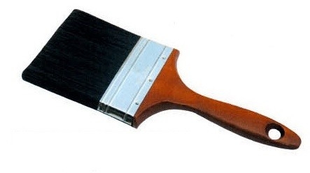 Βούρτσα βαφής με νήμα πολυεστέρα 2 ιντσών με χοντρή τρίχα για εξωτερικό τοίχο