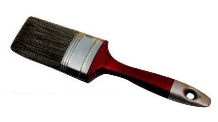 Εξατομικευμένο πολυεστερικό πινέλο βαφής από τούβλα με λευκή τρίχα 50mm